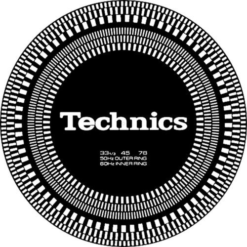 Technics Slipmat Funciona El Estroboscopico Paño Lo Mejor