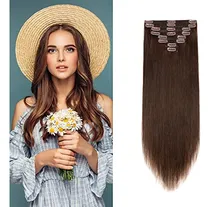 Comprar Doble Weft 100% Remy Humana Cabello Extensiones Clip Gddva