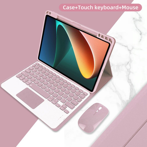 Funda Con Teclado Mouse Touchpad Para Tablet Xiaomi Pad 5 11