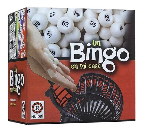 Bingo Loto Loteria Bolillero Juego Mesa Clasico Ruibal