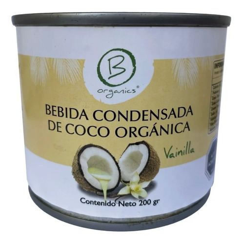 Condensada De Coco Con Vainilla 200gr Orgánica. Agronewen