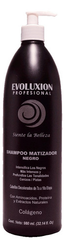 Shampoo Matizador Negro Black Splendor De 980ml