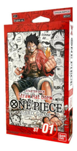 Cartas One Piece: Starter Deck St-01 Straw Hat Crew [inglés]
