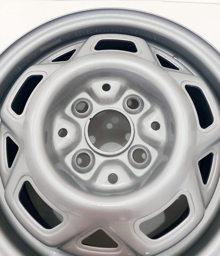 Kit 2 Roda Ferro Gm Aro 13 Corsa Wind Celta Pick Up Original
