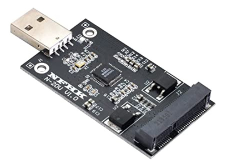 Conversor Cablecc Mini Pci-e Msata A Usb 2.0 Ssd Pcba Extern
