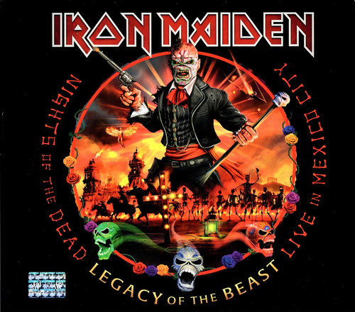 Iron Maiden Live In México Legacy Of The Beast -2 Cd's