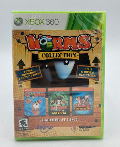 Worms Collection - Nuevo Y Sellado - Xbox 360