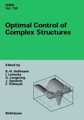 Libro Optimal Control Of Complex Structures : Internation...