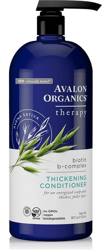 Avalon Organics Therapy Thickening Conditioner Biotin 907g