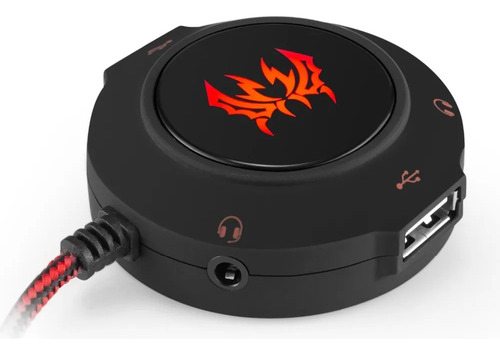 Hub Gamer Kotioneach Usbx2 Tarjeta De Sonido Incorporada @mc