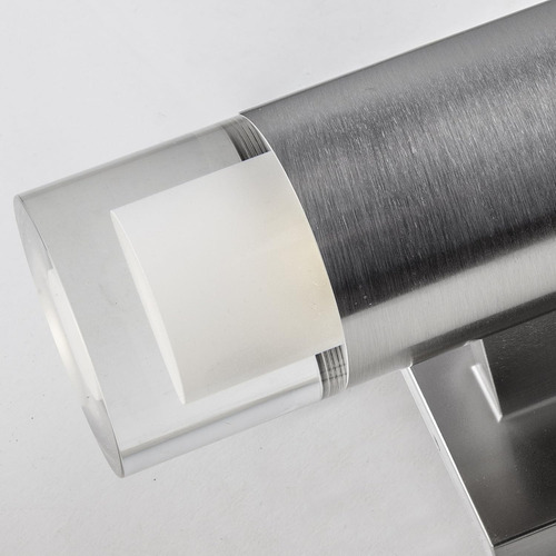 Lampara Led De Pared Bazz W16639ss Luvia Para Exteriores, A