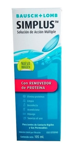 Simplus 105 Ml Solucion  Lentes De Contacto. 