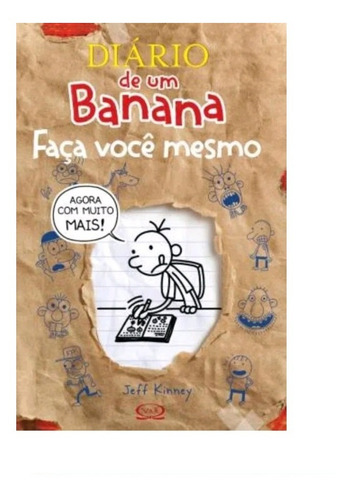 Imagem 1 de 1 de Livro Diario De Um Banana Faca Voce Mesmo