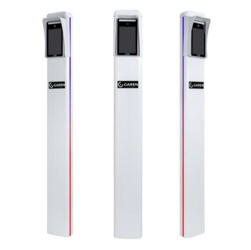 Totem Simples Para Controle De Acesso Veicular Liso 1,30m