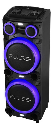 Caixa De Som Torre Double 12 2700w Pulse Sp516
