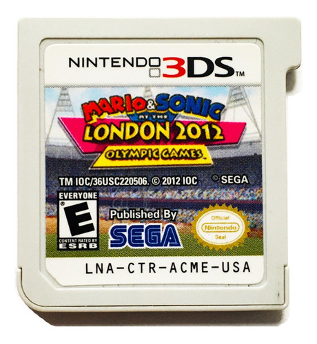 Mario & Sonic London 2012 Olympic Games - Nintendo 2ds & 3ds