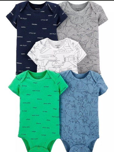 Set De Bodys Carters Originales Varon Nueva Colección