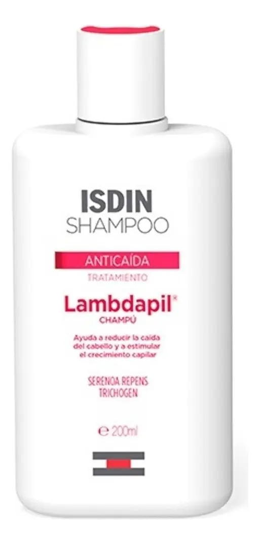 Shampoo Isdin Lambdapil Anticaída en botella de 200mL por 1 unidad