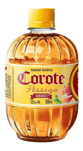 Bebida Corote Cachaça-500 Ml-12 Unidades-sabor Maracuja