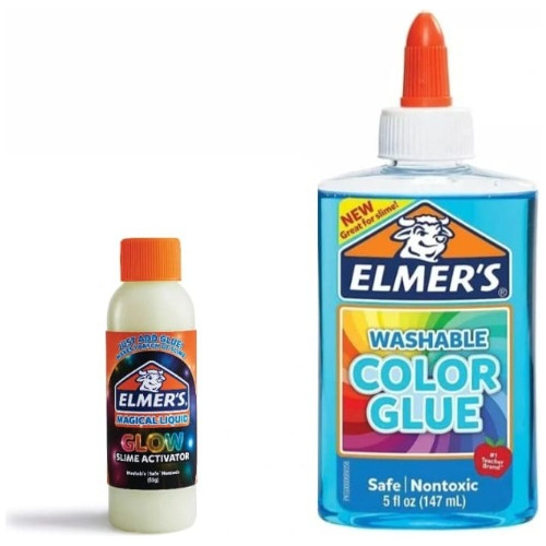 Kit De Slime, Pegamento De Color Elmers, Color Glue, 141 Ml