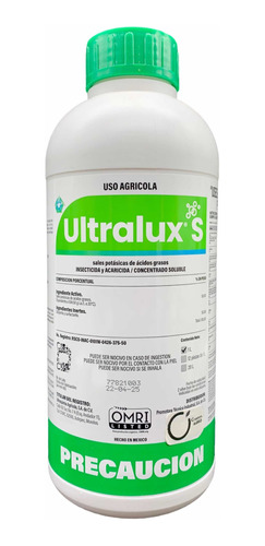 Ultralux Sales Potásicas  Trips Araña Mosca Insecticid@ 1 Lt