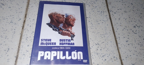 Película Papillon De 1973 Con Dustin Hoffman Dvd Subtitulada (Usado)