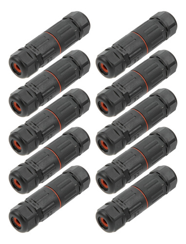 Conector Eléctrico, 10 Piezas, Terminal Ip68 A Prueba De Agu
