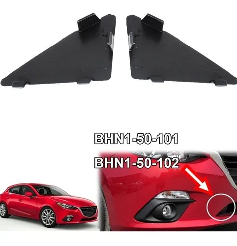 Tapa Tiangular Bomper Delantero Der/izq Mazda 3 2014-2016