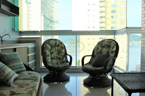Apartamento Com 3 Dormitório(s) Localizado(a) No Bairro Centro Em São Vicente / São Vicente - 6191