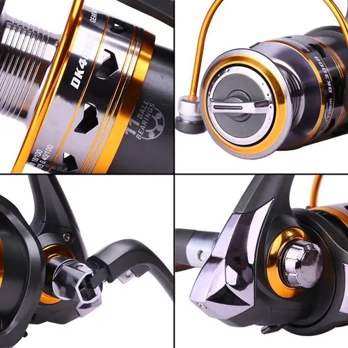 Reel Sougayilang Frontal Con Mango De Madera Dk6000