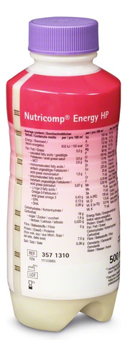 Enbrace Energy Hp Neutral Pb 500ml Mx Bbraun Pack C/12 Pzs