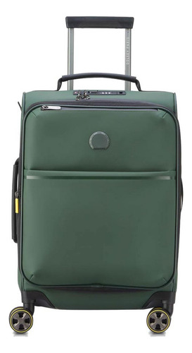 Valija Carry On Expandible 56 Cm. Delsey Turenne Soft Color Verde
