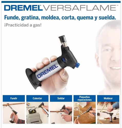 Soplete gas butano de la marca Dremel