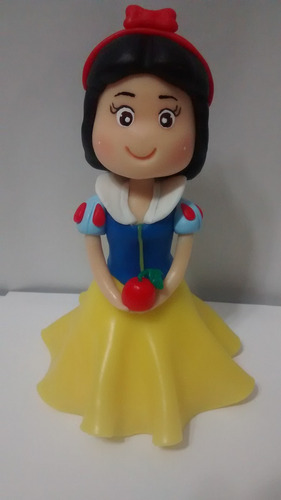 Topo De Bolo Branca De Neve Biscuit