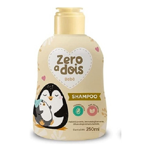 Shampoo Bebê Zero A Dois 250ml