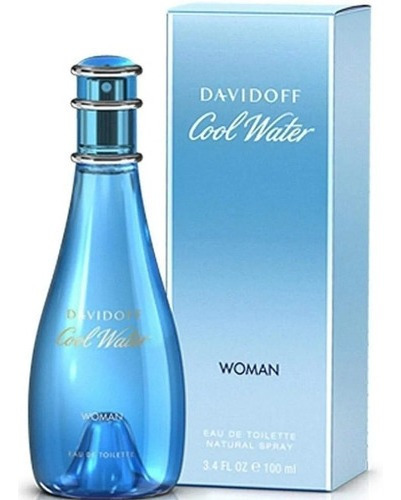 Perfume Davidoff Cool Water Edt 100ml. Para Dama. Oferta