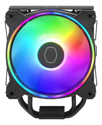 Resfriador de CPU Cooler Master Hyper 212 Halo Intel 1700 Amd Am5 LED preto
