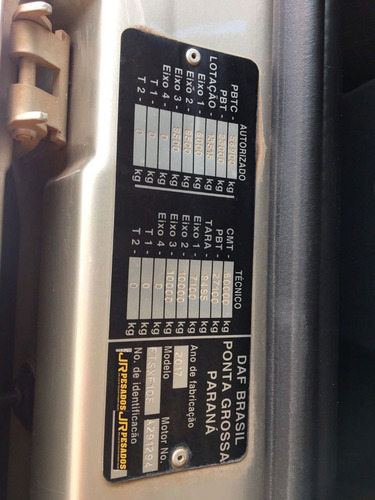Imagem 12 de 15 de Daf Xf 105 460 6x2 Automático Ano 2018 Baixo Km Completo