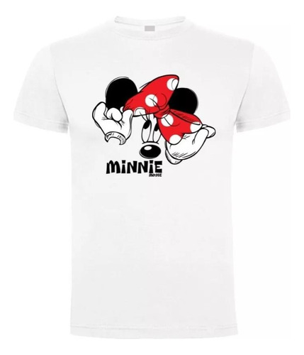 Polera De Algodon - Minnie Mouse - Disney 01