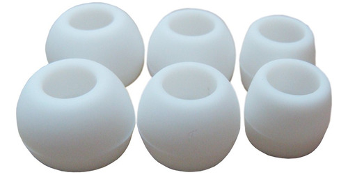 Ojo Tigre Blanco Juego Oreja Silicona Universal