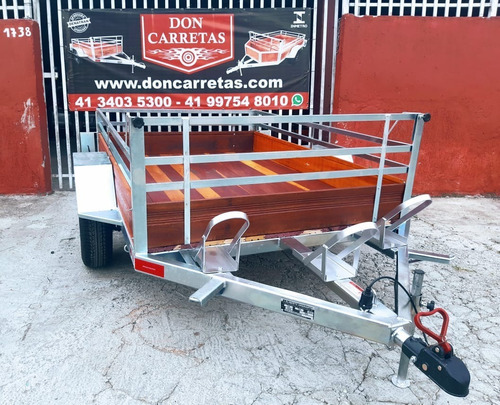 Carretinhas Modelo Carga E Moto 1,40 X 2m Com 3 Sup/ De Mot