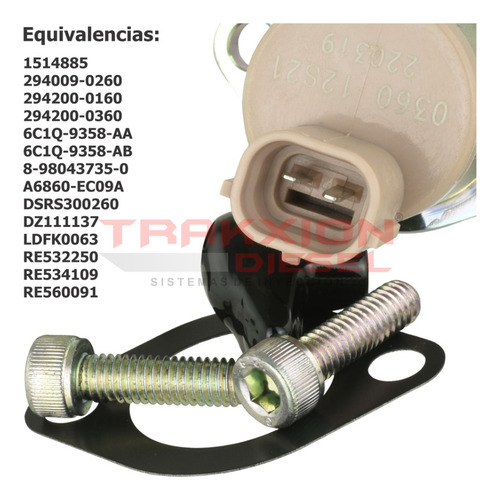 Válvula De Control De Succión Erikc Para John Deere Dz111137