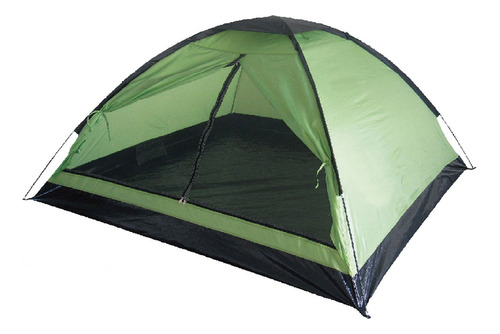 Carpa Camping Misuri Iglú 6 Personas 210 X 240 Cm Ct Color Verde