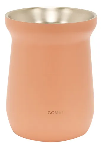 Mate Chico Con Doble Pared En Acero Inoxidable 160ml Comet Color Rosa Liso