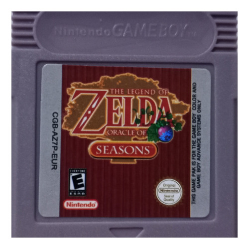 Zelda Oracle Of Seasons Para Game Boy Color, Advance. Repro