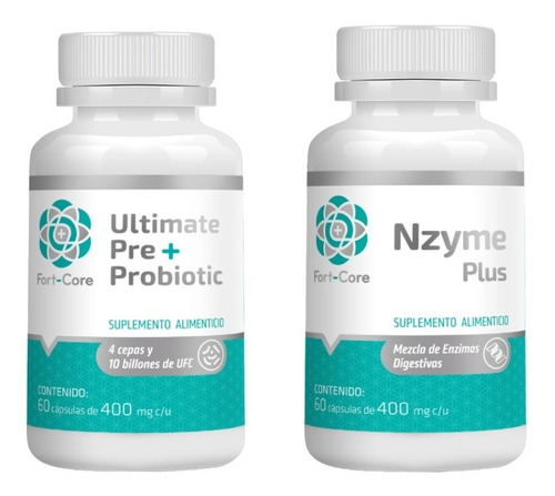 Limpieza Intestinal  N-zyme Plus+ultimate Pre-probiotic 