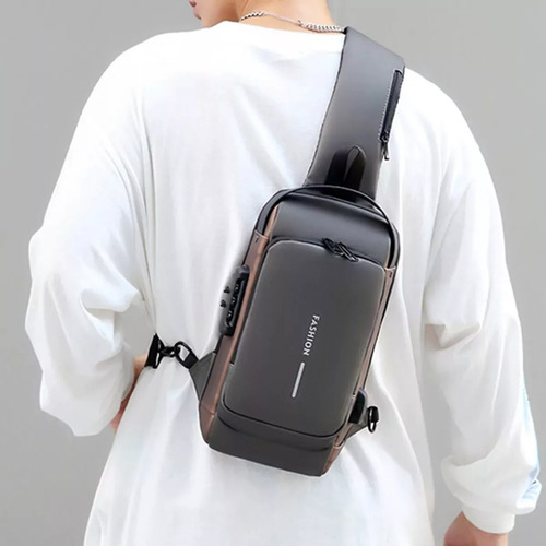 Mochila Impermeable Bolsos Para Hombre Antirrobo Con Carga Bolso Para Hombre Mochila Cruzada Mochilas De Viaje Mochila Para Viaje