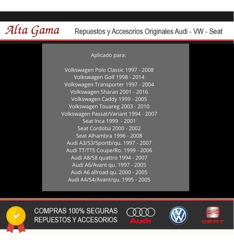 Imagen 7 de 10 de Relay Rele Multifuncion Vw Polo Golf Transporter Sharan Bapm