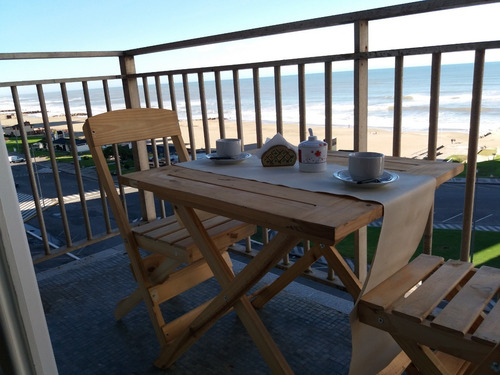 Imagen 1 de 23 de Departamento 3 Amb. Febrero Y Marzo Frente Al Mar Miramar 2 Baños Balcón