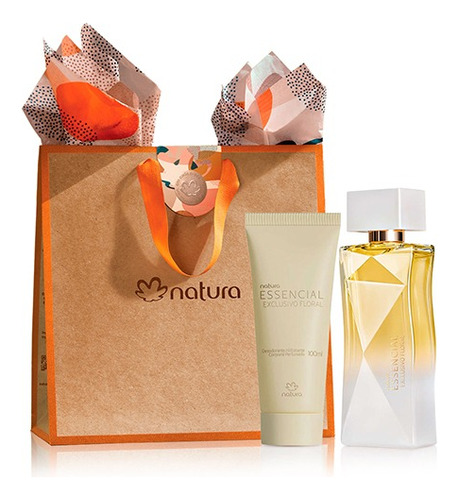 Set Essencial Exclusivo Floral 100ml Edp Perfume Fem Natura